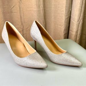 JF Silver heels